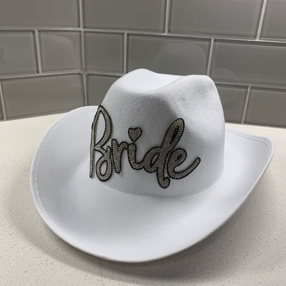 Bride Cowgirl White Hat